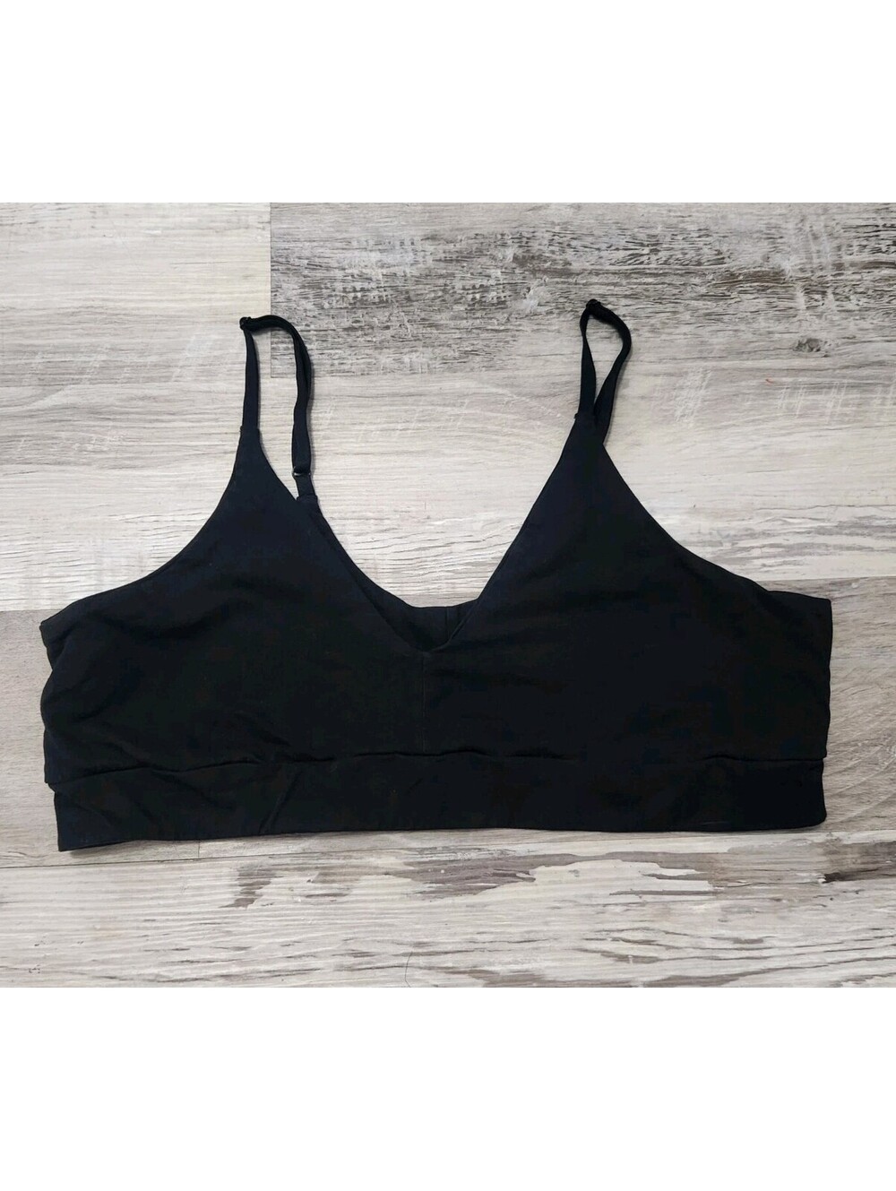 Pact Organic Sports Bra Xxl Black 2x No Underwire